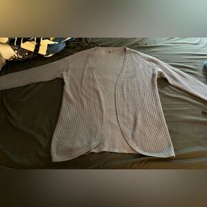 Women’s Moral Fiber open front blue cardigan in size 3X
